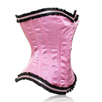 Hot Pink corset top - Lacemade Corset