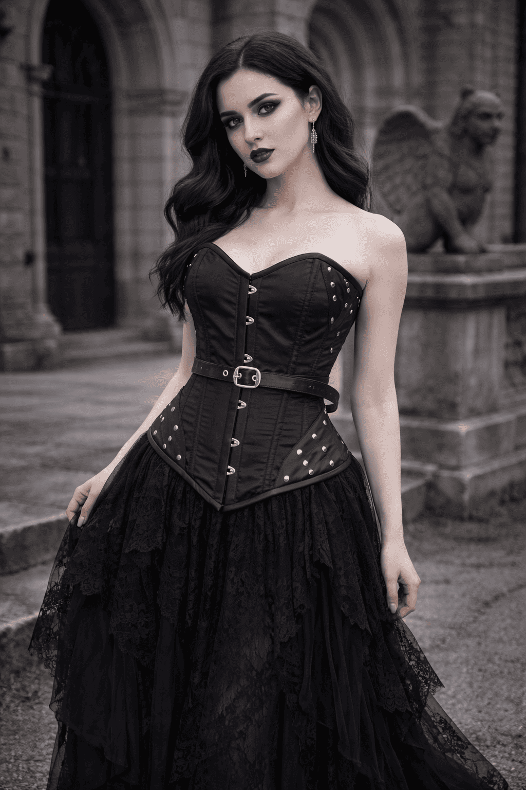 Black underbust corset - Steel Boned Lacing Corset Miss Leather Online Black underbust corset - Steel Boned Lacing Corset Miss Leather Online