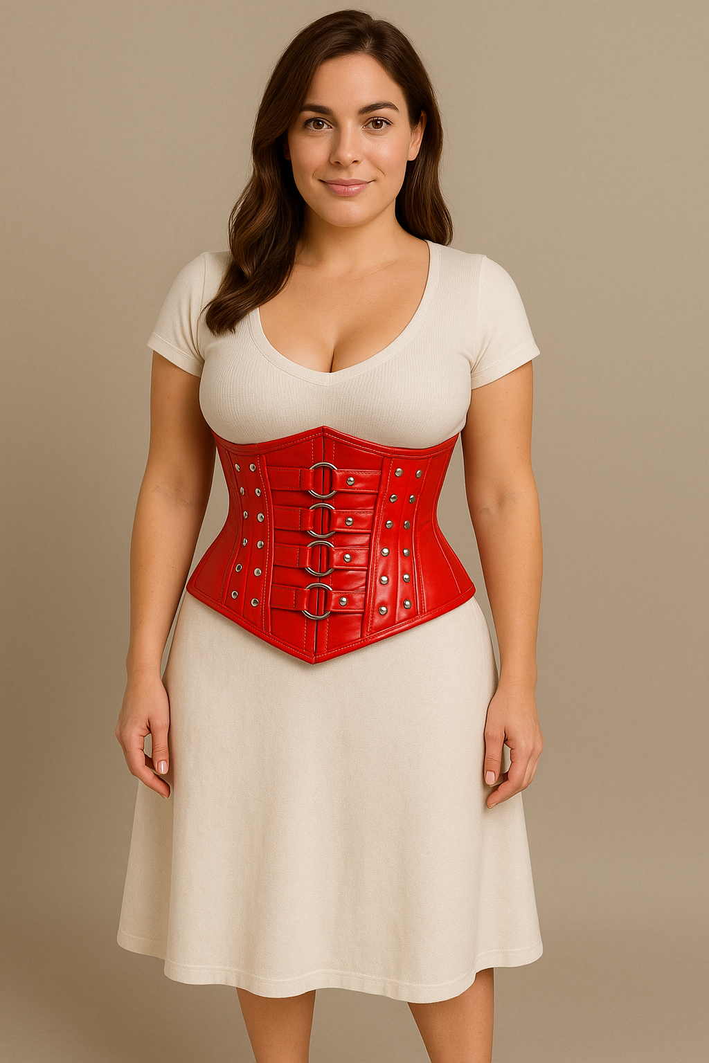 Red Under bust Corset Top
