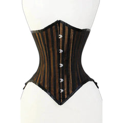 Brown Under bust Lacemade corset