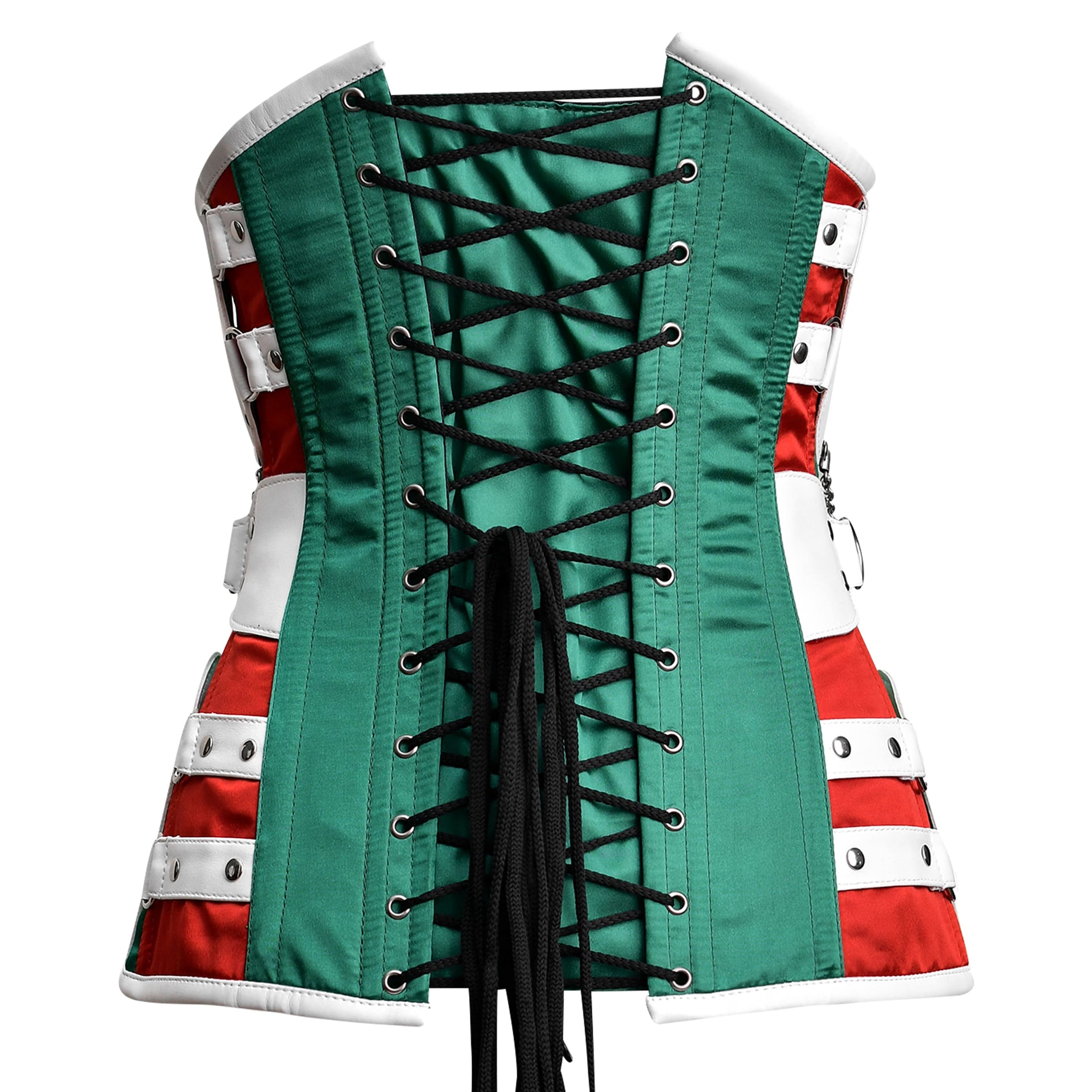 Multi Color satin corset top