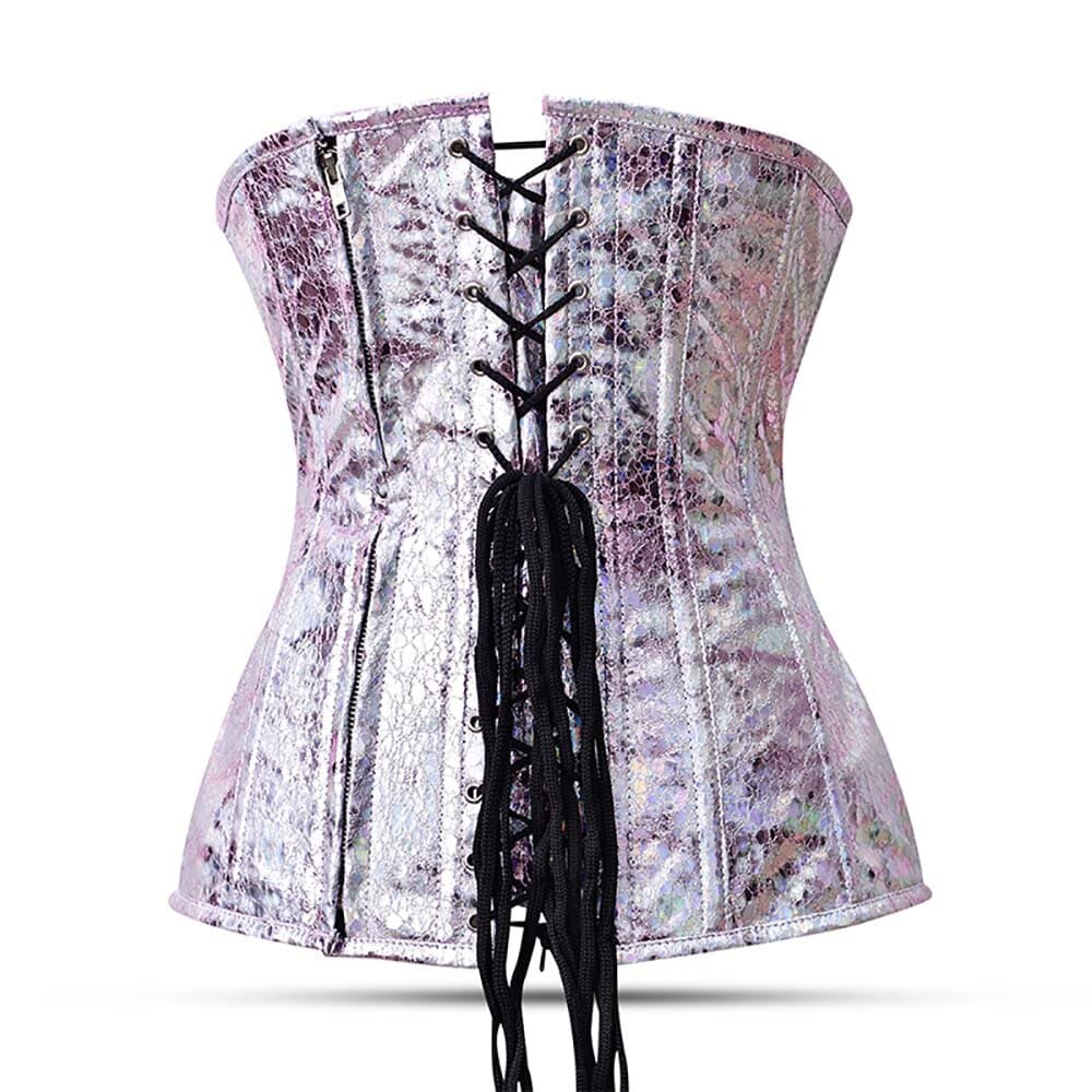 Hot Pink corset Top- Under Bust Corset