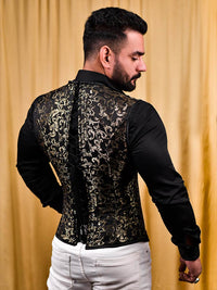Male corset vests
