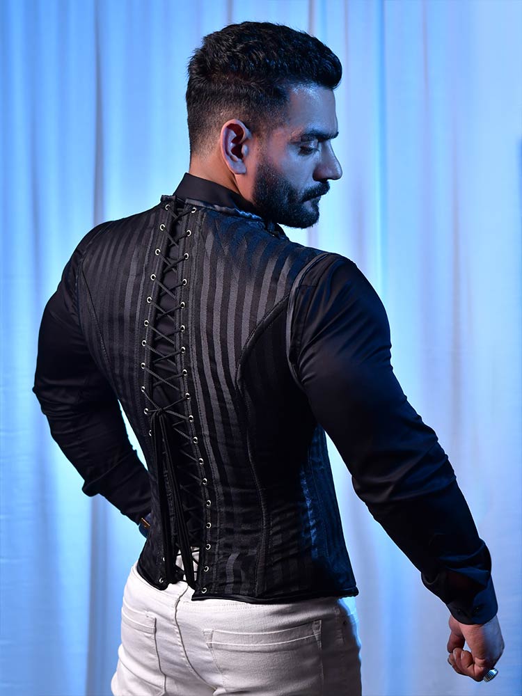 Corset Vest Male