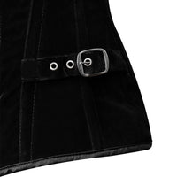 Black Velvet corset Top