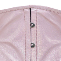 Pink PVC corset top - Waist cincher