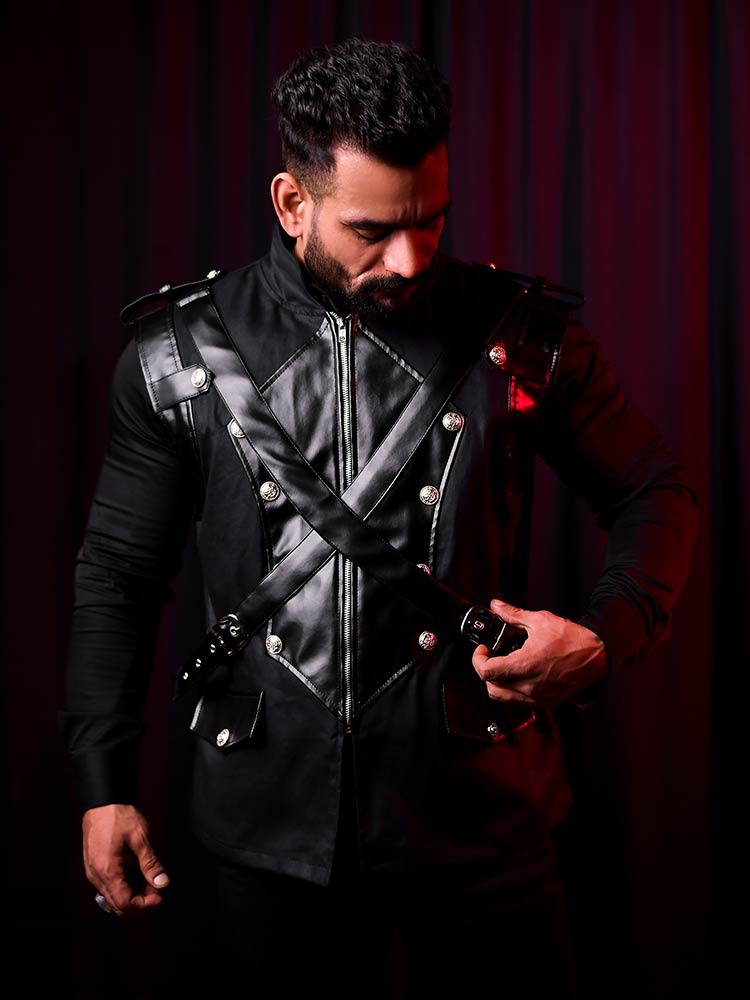 Steampunk Brocade Male corset