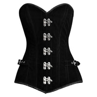 Black Velvet corset Top