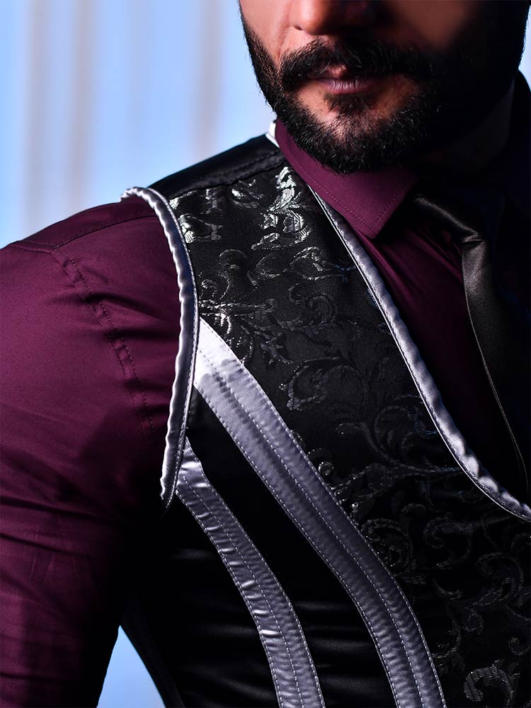 Corset Vest Male