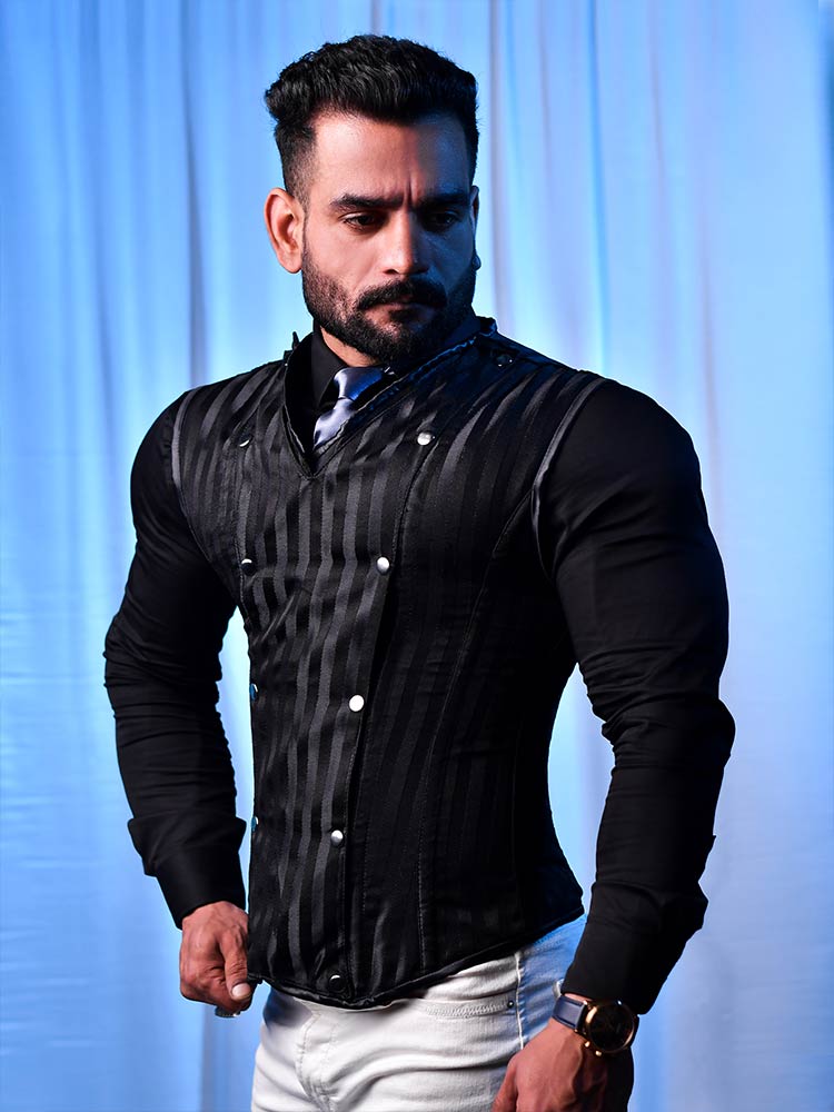 Corset Vest Male