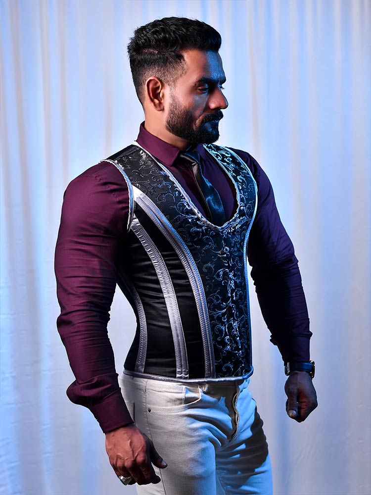 Corset Vest Male