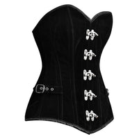 Black Velvet corset Top