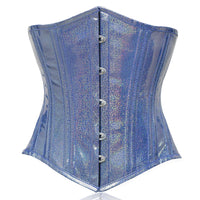 Light Blue Shiny corset