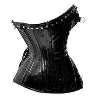 Black PVC Waist Trainer