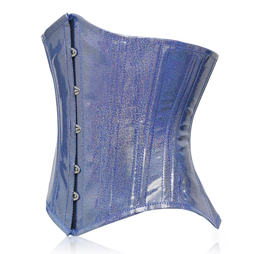 Light Blue Shiny corset