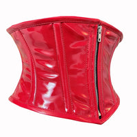 red waist cincher