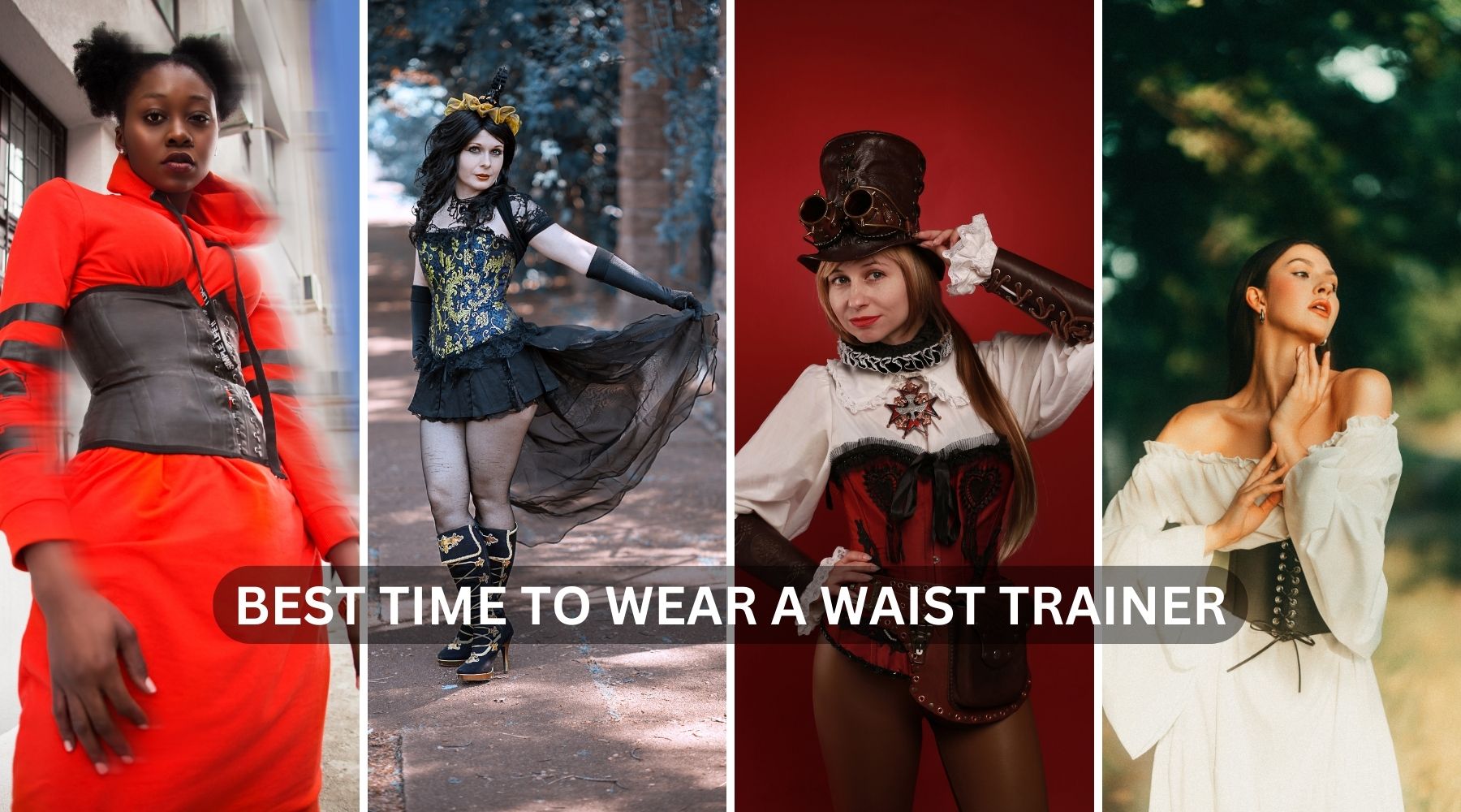 when is the best time to wear a waist trainer ? – Miss Leather Online