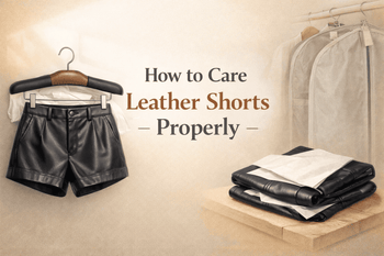 How to Care Leather Shorts Properly 