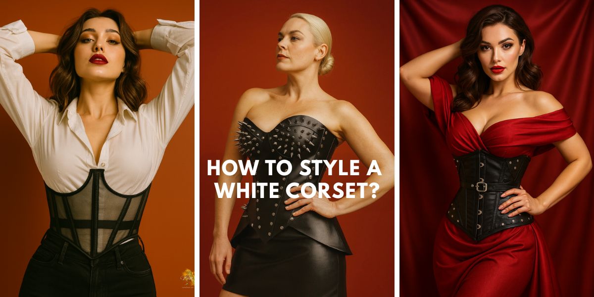 How to Style a White Corset