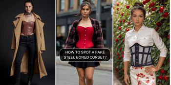 How to Spot a Fake  Steel Boned Corset