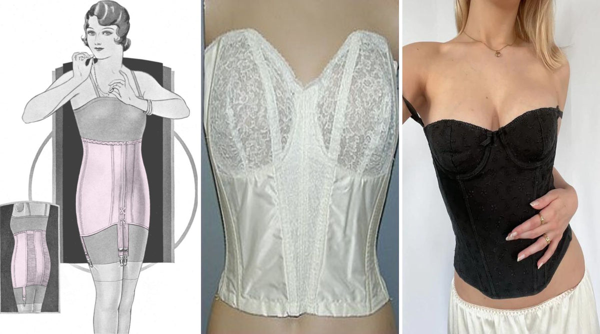 The difference between corsets, bustiers, waspies, bralettes