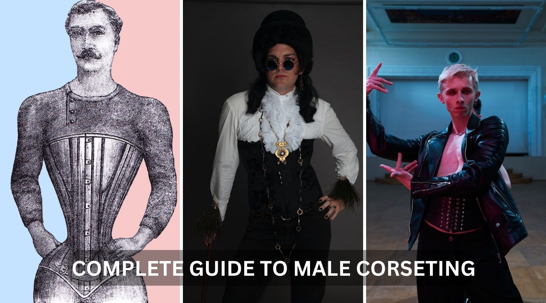 Male Corseting: A New Fashion Statement for Men – Miss Leather Online