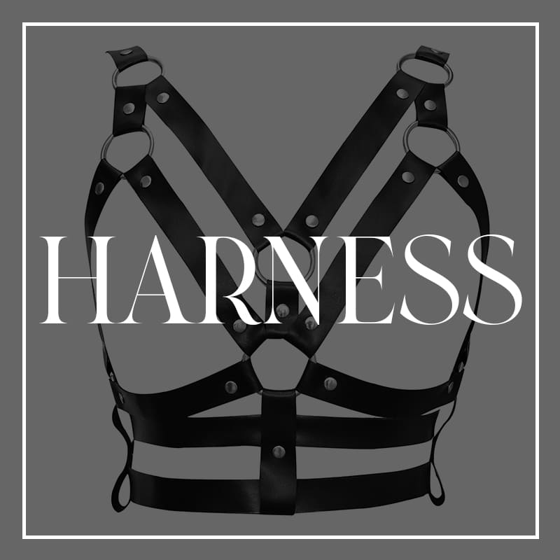leather harness women