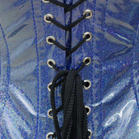 Light Blue Shiny corset