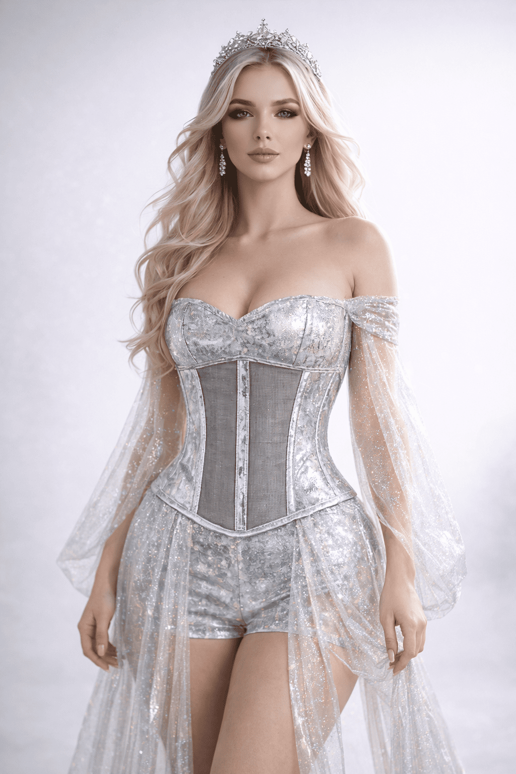 Authentic Silver Waist Cincher - Shapewear