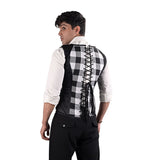 Mens Tartan Corset Vest - Male Corset