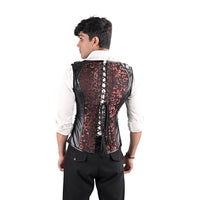 Victorian Style Mens Corset Vest