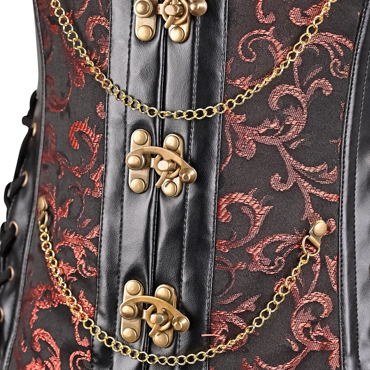 Victorian Style Mens Corset Vest