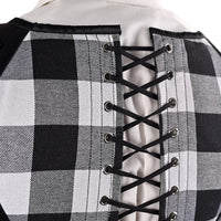 Mens Tartan Corset Vest - Male Corset