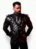 Steampunk Brocade Male corset - Mens corset