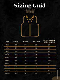 Brocade Male Corset Vest Blue