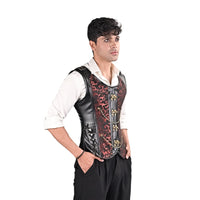 Victorian Style Mens Corset Vest