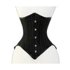 Red black corset - Lacing Under bust Corset