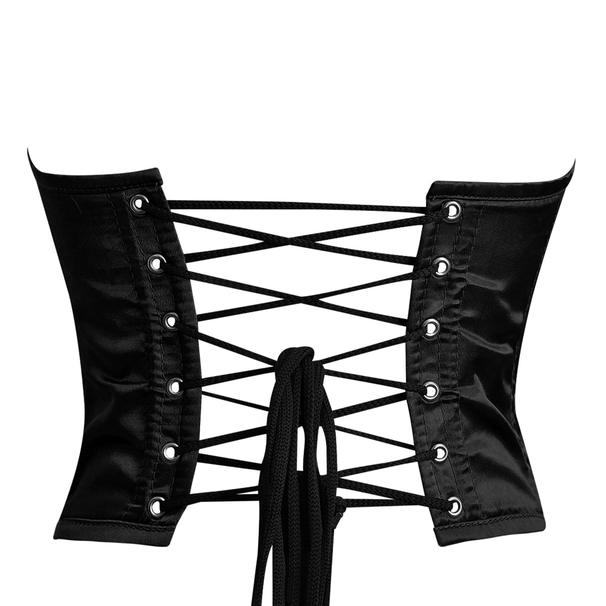 Premium Satin Over Bust corset top