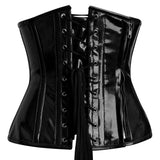 Plus Size Red Under bust Corset Top