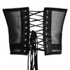 Black Mesh Corset Top
