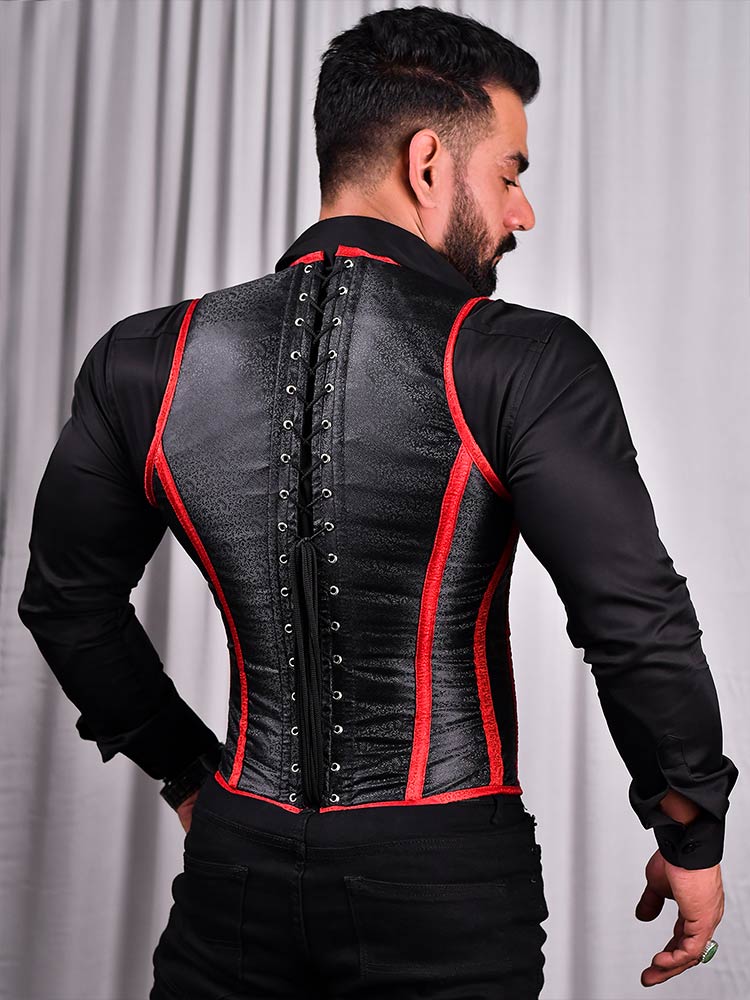 Corset Vest Male Men Corsets – Miss Leather Online