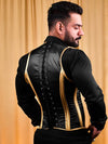 Male corset vest