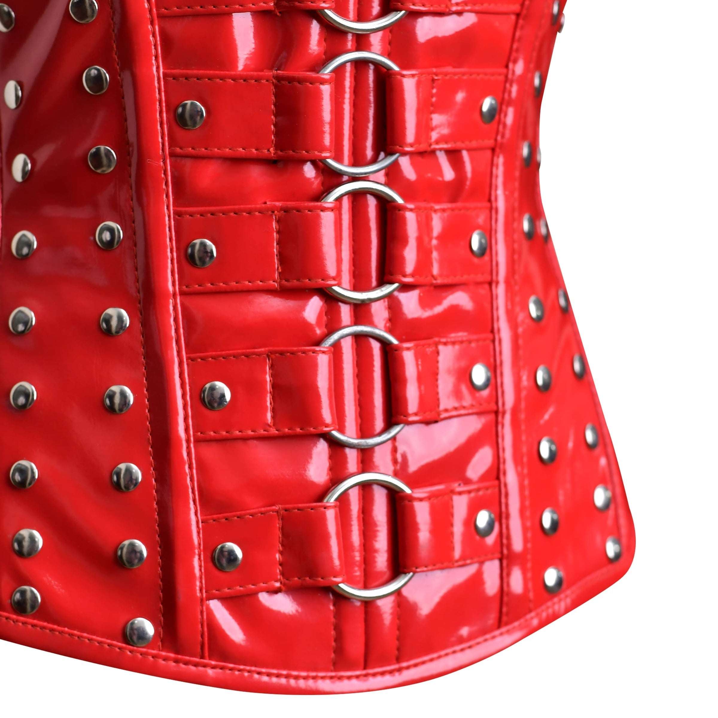 Plus Size Red Under bust Corset Top