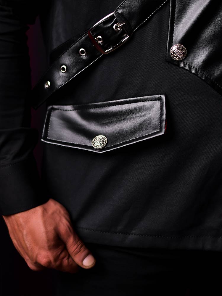 Steampunk Brocade Male corset - Mens corset – Miss Leather