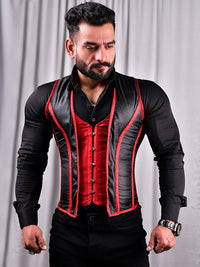 Corset Vest Male