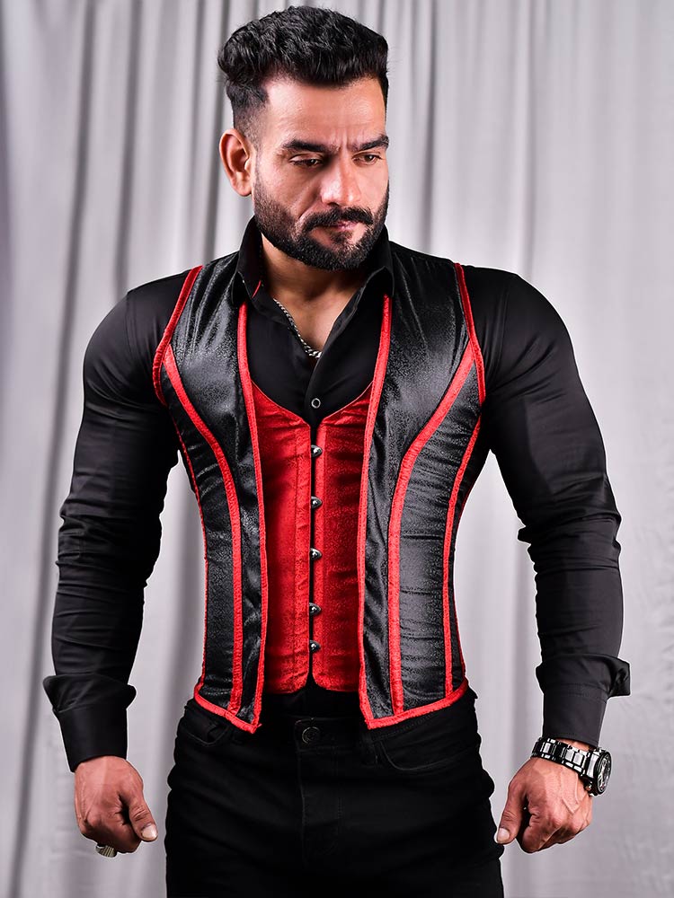 Corset Vest Male - Men Corsets