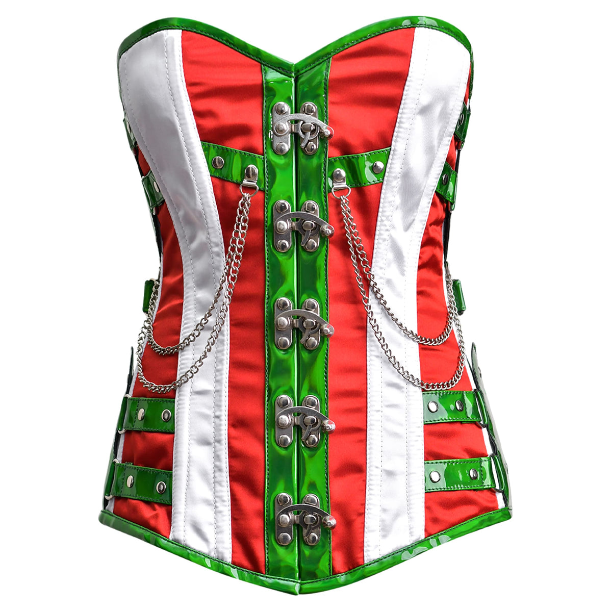 Multi Color Steampunk corset Top