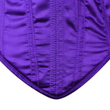 Purple Satin corset top