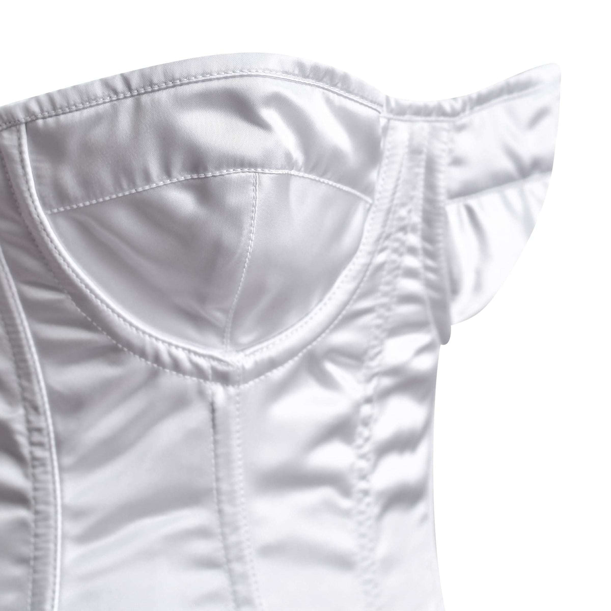 Premium Satin Over Bust corset top