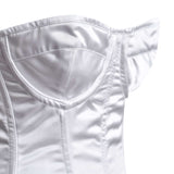 Premium Satin Over Bust corset top